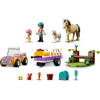 42634 Lego® Friends At ve Midilli Römorku 105 Parça +4 Yaş fırsatları