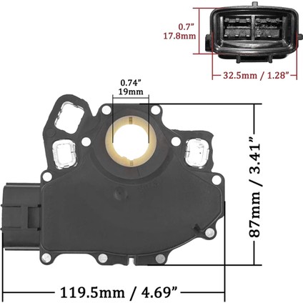 Ford E150 E250 E350 F150 Lincoln Mark Için Yeni Otomatik Şanzıman Nötr Emniyet Anahtarı IL2P-7F293-AB F7LZ-7F293-AA (Yurt Dışından) fırsatları