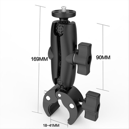 Gopro / INSTA360 Garmin Kamera 1 Inç 25MM Motosiklet Ram Topuz Montaj Kaidesi Desteği Bisiklet Gidon Korkuluk Süper Kelepçe Bir (Yurt Dışından) fiyatları