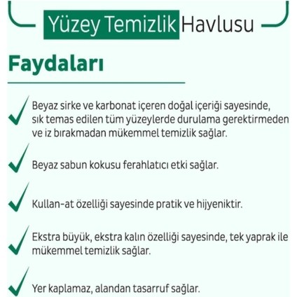 Easy Clean 100 Lü Yüzey Temizlik Havlusu 2 Adet fiyatları