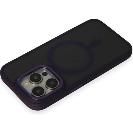 iPhone 14 Pro Max Kılıf Rocky Magsafe Kapak - Derin Mor modelleri