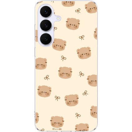 Samsung Galaxy S25 Fe Uyumlu Sevimli Ayıcıklar Baskılı Silikon Kılıf