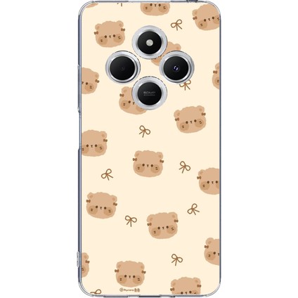 Redmi 14C Uyumlu Sevimli Ayıcıklar Baskılı Silikon Kılıf