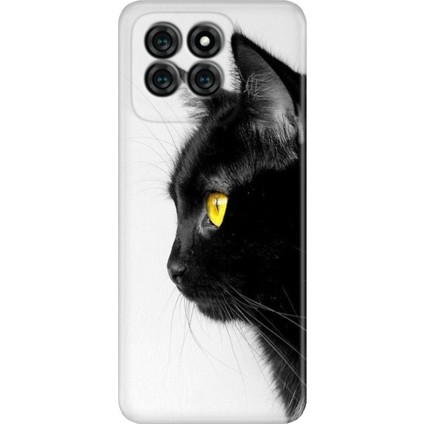 Reeder S71 Kılıf Desenli Kapak Renkli Tpu Uv Kedi Bakışı