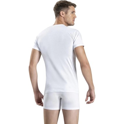 Erkek 2'li Beyaz Sıfır Yaka Fanila Pamuklu Atlet fırsatları