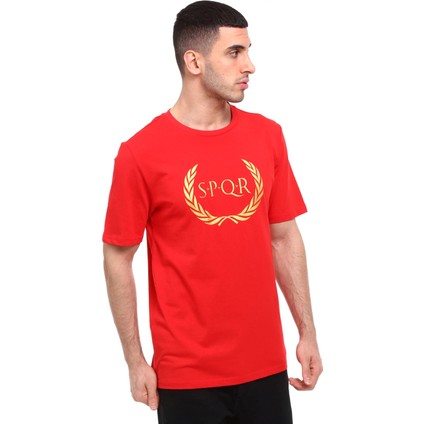 Spqr %100 Pamuk T-Shirt Ares Kırmızı fırsatları