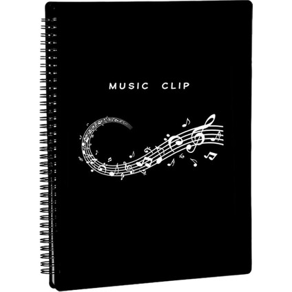 Nota Sayfaları Için Nota Dosyası, 90 Yaprak, Nota Dosyası, A4 Koro Dosyası, Siyah, A4 Nota Dosyası, Müzik Notaları Için, Nota Sayfaları Için, Müzisyenler ve Müzik Notaları Için Klasör