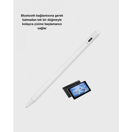 Ieg® Type-C Şarjlı Dokunmatik Kalem – Ipad, iPhone ve Android Uyumlu, Sessiz Çalışan fırsatları