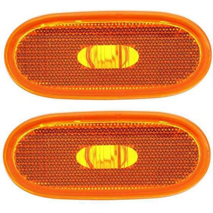 Mercedes-Benz Sprinter Için 2x Araç Yan Işaretçi Lambaları W906 2006-2018 A0038202956 Yan Çamurluk Sinyal Koşulurları Işıkları (Yurt Dışından)