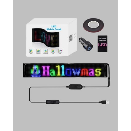 USB Destekli LED Mağaza Tabelası – Renkli Rgb Kayan Yazı Paneli fiyatları