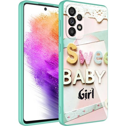 Galaxy A33 5g Kılıf Kamera Korumalı Desenli Sert Silikon Mbvo Epoksi Kapak-No5