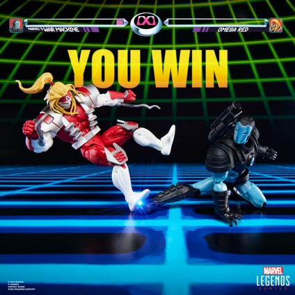 Legends Gamerverse Marvel's War Machine Vs Marvel's Omega Red (Retro Video Game) Ikili Figür indirimleri