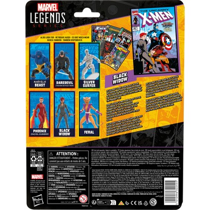 Legends Black Widow (X-Men & Avengers Comics) Aksiyon Figürü, Çizgi Roman Aksesuarlı