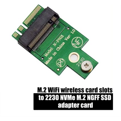 M 2 Wifi Kablosuz Ağ Kartı 2230 Nvme M 2 Ngff SSD Adaptörü Kablosuz Kart Yuvaları 4mm Kalınlık (Yurt Dışından) fiyatları