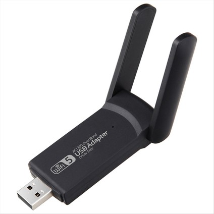 Çift Bantlı USB Wifi Adaptörü 1300 Mbps Kablosuz Ağ Kartı 5g/2 4g Ethernet Usb2 0 Dongle Pc ve Dizüstü Bilgisayar Için (Yurt Dışından) modelleri