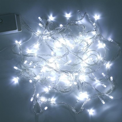 Beyaz Renkli 10 Metre LED Işık, Parlak ve Enerjik Atmosfer Için Mükemmel Seçenek