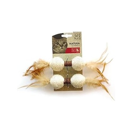 M-Pets Natura Dumbbells Kedi̇ Oyuncaği Mi̇x Color