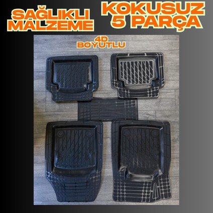 Bmw 2 Serisi Active Tour Mpv 2021 4d Havuzlu Üniversal Yeni Nesil Pro Paspas Siyah indirimleri