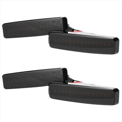 4x LED Yan Işaretleyici Işık Dinamik Füme Dönüş Sinyali Için Bmw E39 5er 1995-2003 (Yurt Dışından)