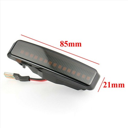 4x LED Yan Işaretleyici Işık Dinamik Füme Dönüş Sinyali Için Bmw E39 5er 1995-2003 (Yurt Dışından) modelleri