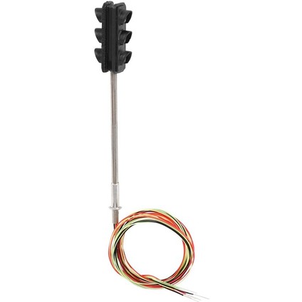 6x 3 Renk Trafik Işık Sinyalleri Ho Oo Ölçekli Model 6led Dıy Kum Masası Geçiş Sokak Inşaat Demiryolu Iki Taraf (Yurt Dışından) fırsatları