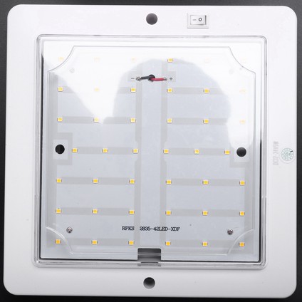 2x 9W 12V Araba Karavan Rv LED Iç Çatı Tavan Iç Lamba Kubbesi Işık Sıcak Işık (Yurt Dışından) indirimleri