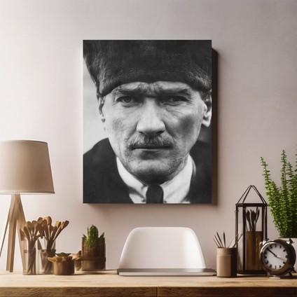 Atatürk Portresi Kanvas Tablo