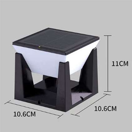 2x Modern Açık Güneş Sonrası Işık LED Güneş Ayağı Işıkları Su Geçirmez Çit Güverte Kapağı Lambası Peyzaj Sütun Aydınlatma (Yurt Dışından) modelleri