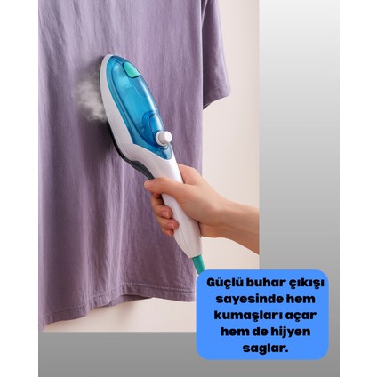 Buharlı Kırışıklık Giderici Pratik Ev ve Seyahat Ütüsü fırsatları