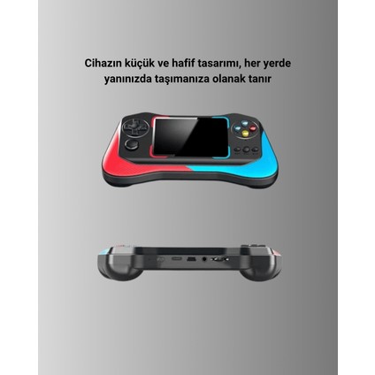 Şarjlı Taşınabilir Oyun Konsolu – X7M Retro Game Box - BI001V-4YYJC4 indirimleri