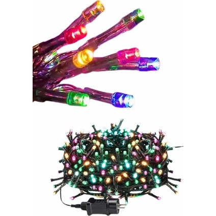 Ledli Fişli LED Dekor Lambası 5m Rgb Yılbaşı Ağacı Işığı fırsatları