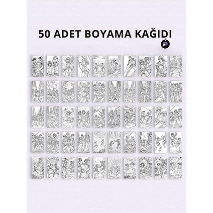 Arenası Manga Yetişkin Boyama Kitabı, Anime Mandala Boyama Kitabı, Boyama Defteri, Sayfaları, Yetişkinler Için Boyama Seti fiyatları