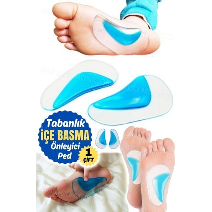 Ayak Bakımı Için Silikon Ortopedik Pedler Spor ve Fitness Için Jel Ortez Destekleyen Jel Tabanlık modelleri