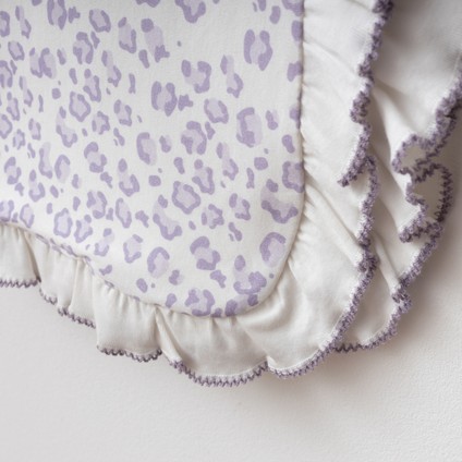 Leopar Desenli Fırfırlı %100 Pamuk 90X100 Battaniye fırsatları