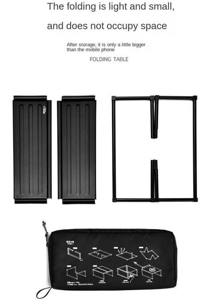 Kamp Dış Mekan Katlanır Alüminyum Alaşım Masası(Yurt Dışından) fırsatları