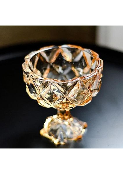 Tatlı Kupası Basit Kokteyl Cam Goblet Tatlı Fincan Cam Dondurma Kase Soğuk Çanak Kase Dondurma Mutfak Için Cam Salata Kupası | Kokteyl Camı (Yurt Dışından) fırsatları