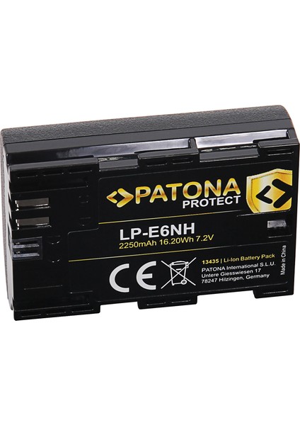 Protect Canon LP-E6NH Batarya modelleri