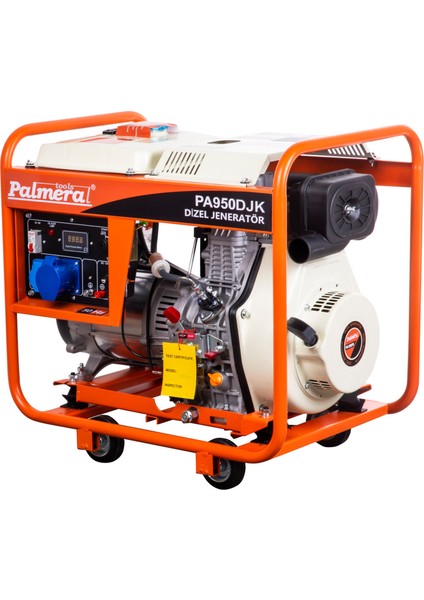 PA950DJK Marşlı Monofaze Dizel Jeneratör 8.1 Kva