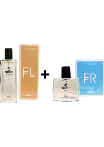 254 Edp Floral 50 ml Kadın Parfüm + 561 Edp Fresh 50 ml Erkek Parfüm Seti fiyatları
