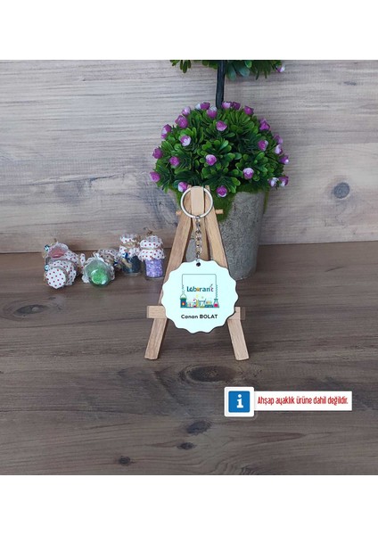 Kişiye Özel Laborant Anahtarlık Laboranta Tıp Bayramı Hediyesi
