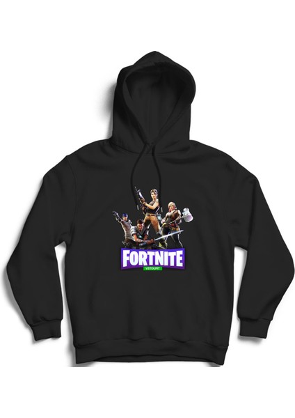 Fortnite Oyun, Game 01 Çocuk Kapüşonlu Sweatshirt Hoodie