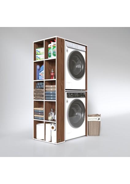Kenzlife çamaşır-kurutma makinesi dolabı bolodenka sol cvz 180*090*60 banyo kapaksız arkalıksız fiyatları