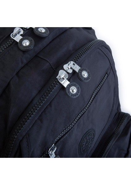 Unisex Zararlı Kimyasal İçermeyen Waterproof Sırt Çantası Siyah modelleri