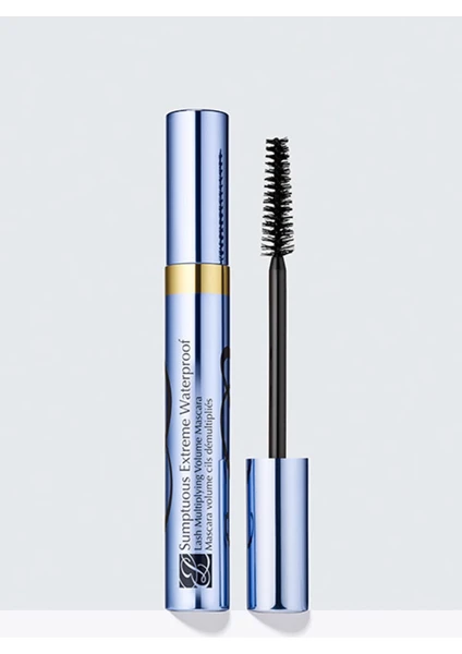 Estee Lauder Suya Dayanlıklı Siyah Maskara - Sumptuous Extreme Waterproof Mascara - 8ml, Extreme Black, Siyah