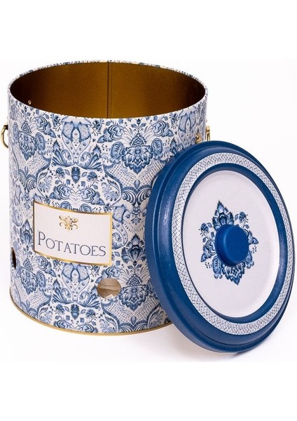 ER181-8C Azulejos Potatoes Desenli Patates & Soğanlık