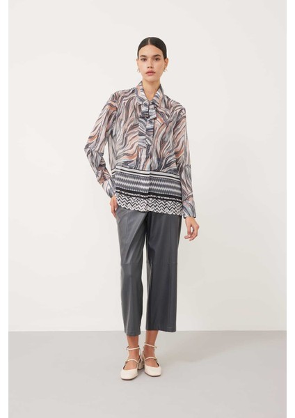 Şifon Empirme Gömlek Standart Renk K2413563_089 modelleri