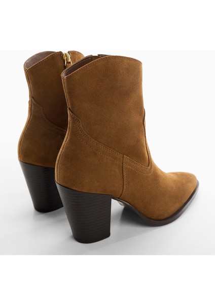 Süet Deri Bilekte Bot