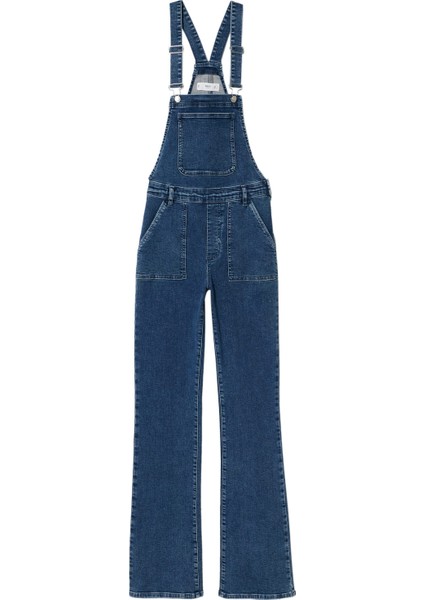 Astarlı Denim Tulum