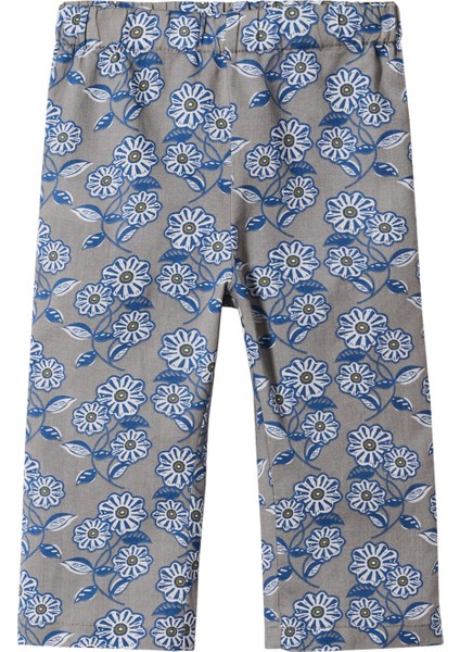 Çiçek Desenli Pantolon