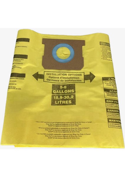 7 Adet Univeal Kuru Vac Du Çanta 5 Ila 8 Galon Elektrikli Süpürge (Yurt Dışından) modelleri